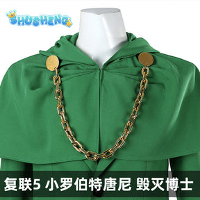 Doctor Doom Cosplay Costumes Victor von Doom Cloak Mask Anime Role Play Uniform Halloween Party Dressing For Men