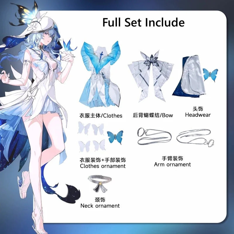 The Shorekeeper Cosplay Clothes Game Wuthering Waves Anime Women Sexy Uniform Halloween Costumess Party Suit Role Play Clothing