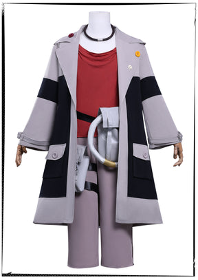 Anime Enjin GACHIAKUTA Cosplay Nji Costume Halloween Party Fashion Men Women Uniforms Jacket Pants Shirt Prop Wig New Set