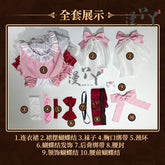 Honkai Impact 3 Cosplay Elysia Blossoming Spring Dress Lolita Cosplay Costume With Bow Game Halloween Costume