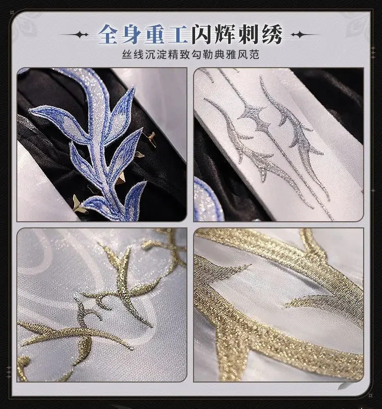 Cartethyia Cosplay Costume Game Wuthering Waves Uniform Halloween Carnival Party Christmas Play Role Clothes Clothing for Women
