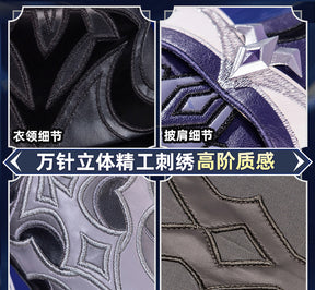 Shusheng-R Genshin Impact Kyryll Chudomirovich Flins Cosplay Costume Full Set Uniform Role Play Halloween Carnival Party Outfit