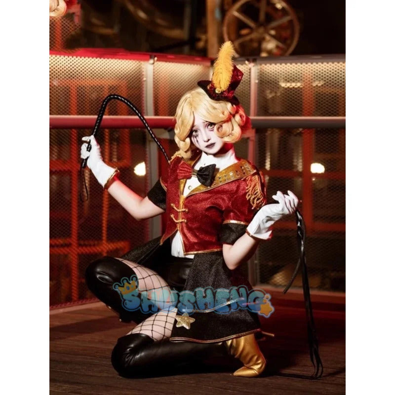 Margaretha Cell Female Dancer Cosplay Game Identity V Costume Hat glasses stockings accessories Halloween party uniform set