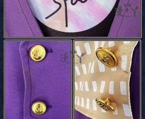 Jose Baden Cosplay Game Identity V Costume Pirate Radio First Costume Grid Uniform Suit Halloween Party Outfit for Man