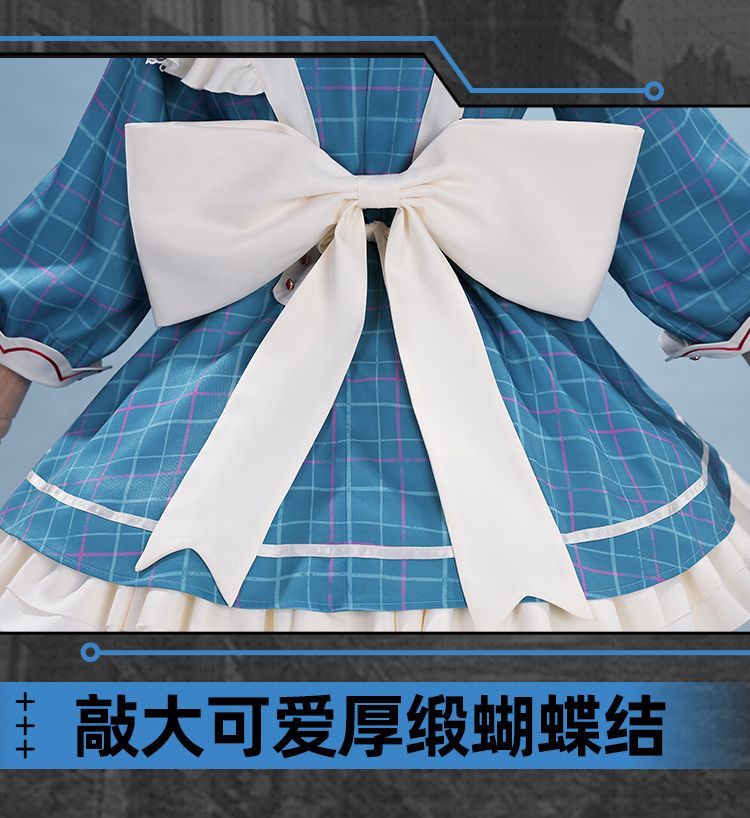 Amiya Clothes White Rabbit Sweet Memory Echoes linkage Arknights cosplay full costume female- Arknights Female Character Outfit