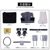 Rudo New Anime GACHIAKUTA Cosplay Costume Punk Street Hot Punk Sleeve Hooded Jacket Y2K Fashion Uniform Cos Customized