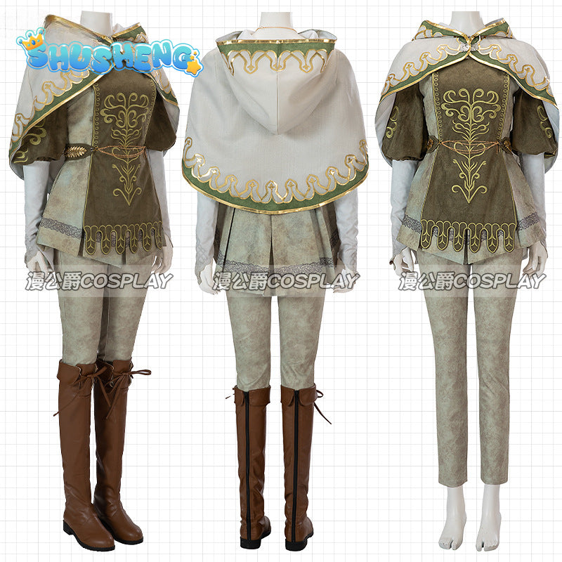 Game Dragons Cos Dogma 2 Cosplay Doireann Costume Fantasia Disguise for Adult Women Clothes Dress Outfit Halloween Carnival Suit