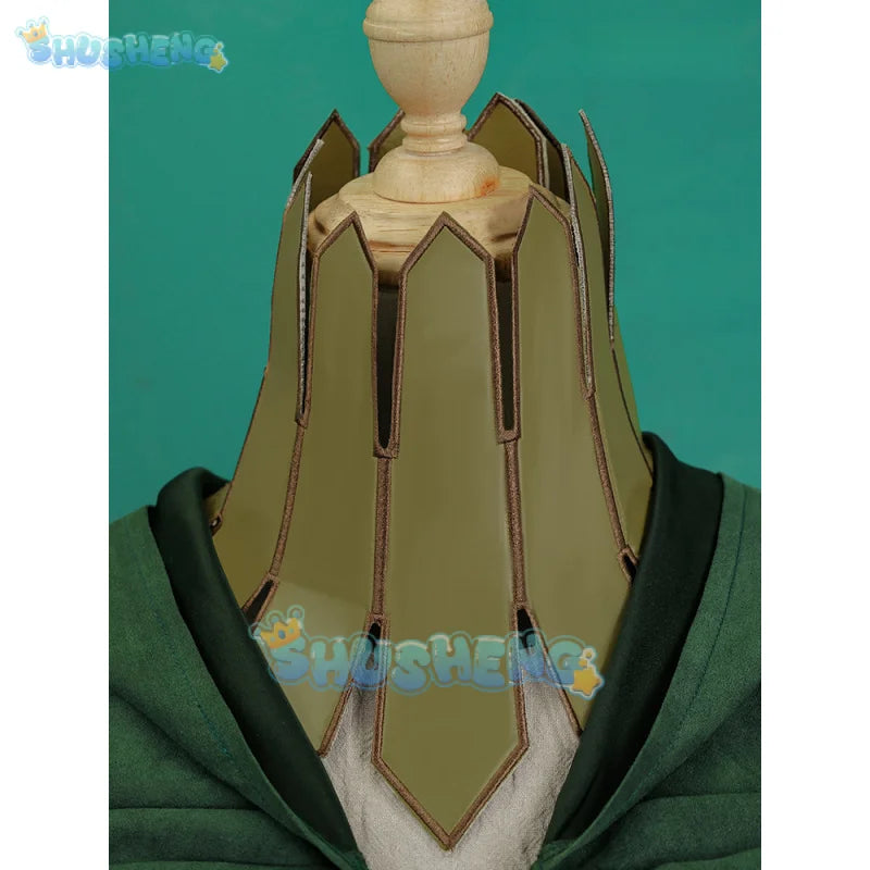 Anime Delicious in Dungeon Mithrun Cosplay Costume Wig Uniform Cloak Captain Mithrun Canaries Halloween Party Women Men Props