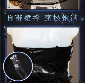 Game Identity Ⅴ Margaretha Zelle Cosplay Costume Uniform Halloween Party for Women Men Carnival Props