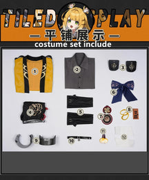 Zenless Zone Zero Ju Fufu Cosplay Costume Uniform Halloween Carnival Party Christmas Play Role Clothes Clothing for Women