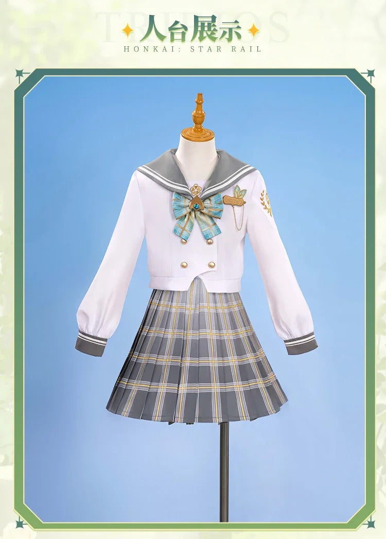 Honkai：Star Rail Firefly Spring Gift Cosplay Costume Uniform Halloween Carnival Party Christmas Play Role Clothes Clothing