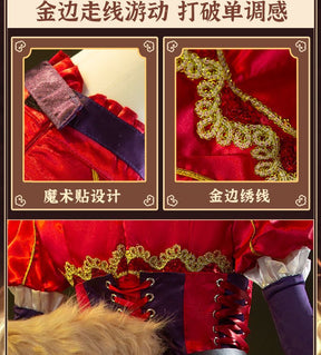 Identity V Archduchess Bloody Queen Marie Cosplay Costume For Halloween Christmas Party Mary Archduchess Role Play Comic Dress