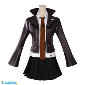 Anime Kyoko Kirigiri Cosplay Costume Dress Set With Gloves Halloween Outfits Daily Wear Uniforms For Women