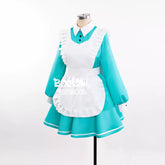 Shusheng-R Miku Cosplay Costume Alice's Maid Dress Full Set Uniform Role Play Halloween Carnival Party Outfit for Women