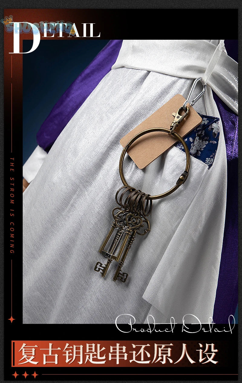 Tuesday Christine game reverse: 1999 cosplay costume sweet sexy dresses and accessories props for men women Halloween party set