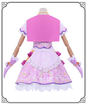 Anime Hoshimiya Ichigo Cosplay Costume Pink Dress Lolita Stage Performance Clothes Role Play Outfit for Women Girls Holiday