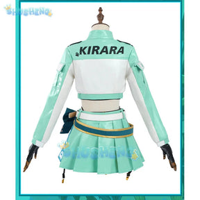 Genshin Impact Kirara Racing Suits Women Cosplay Costume Game Anime Party Uniform Hallowen Play Role Clothes Clothing Shusheng