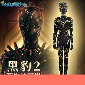 Anime Wakanda Forever Superhero Black Panther Shuri Cosplay Costume Bodysuit Party Costume for Women