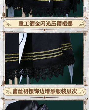 Game Arknights Virtuosa Cosplay Costume Uniform Halloween Carnival Party Christmas Play Role Clothes Clothing