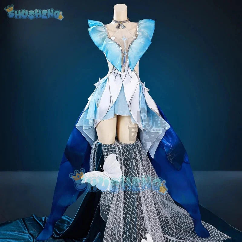 The Shorekeeper Cosplay Clothes Game Wuthering Waves Anime Women Sexy Uniform Halloween Costumess Party Suit Role Play Clothing