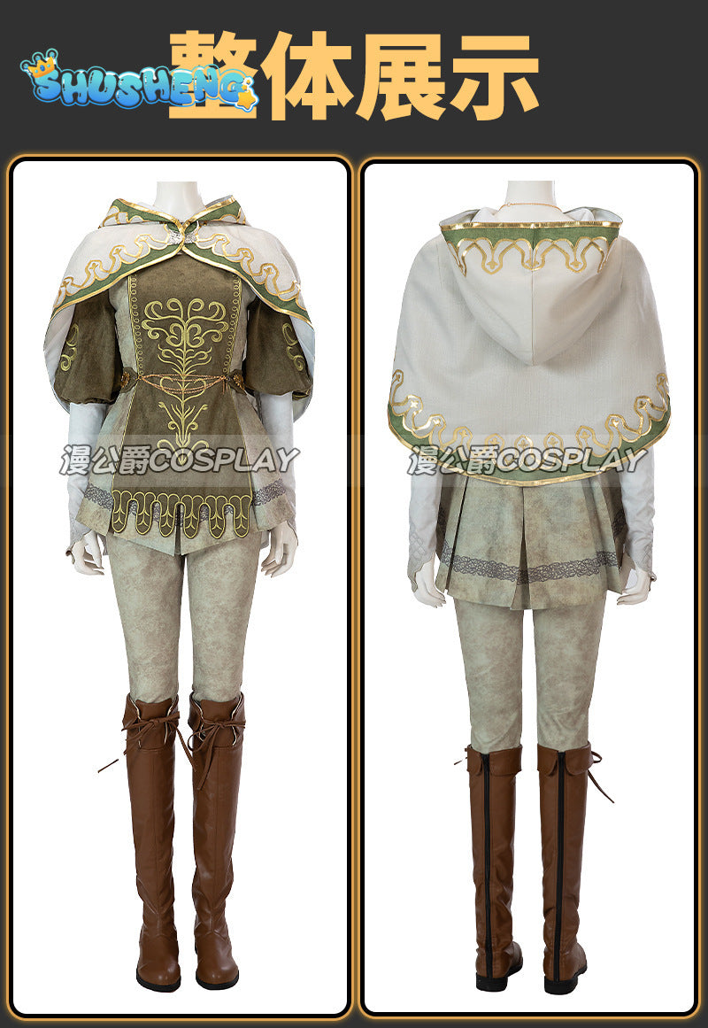 Game Dragons Cos Dogma 2 Cosplay Doireann Costume Fantasia Disguise for Adult Women Clothes Dress Outfit Halloween Carnival Suit