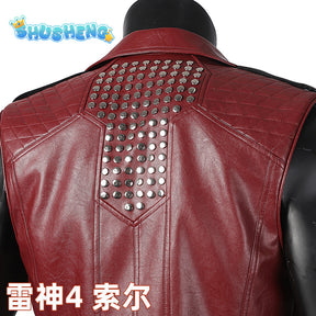 Best selling Thor cos movie full Cosplay Thor 4 Love and Thunder clothes of the same style men's customization