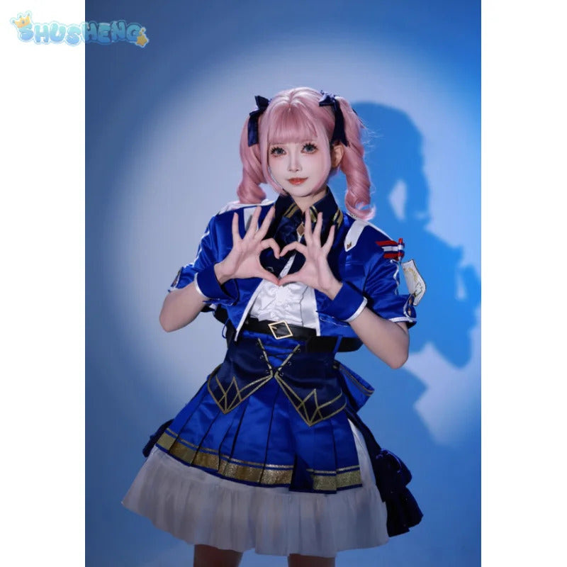 Diamond Dust Hina Rin Nana Ai Cosplay GIRLS BAND CRY gbc hina Costume Halloween Party Fashion Dress Wig Props Uniform Woman Set