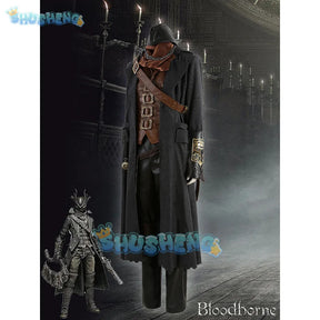 Gehrman Hunter  Cosplay Costume Game Bloodborne Uniform Halloween Carnival Party Christmas Play Role Clothes Clothing for Men