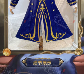Alva Lorenz Cosplay Game Identity V Hermit Costume Graduation Ceremony Gentlemen Uniform Suit Halloween Party Outfit for Man