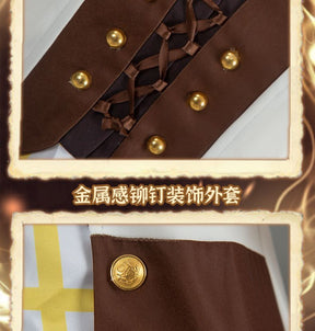 Norton Campbell Cosplay Costume Game Identity V Prospector Cosplay Suit Party Clothing Halloween Carnival Uniforms