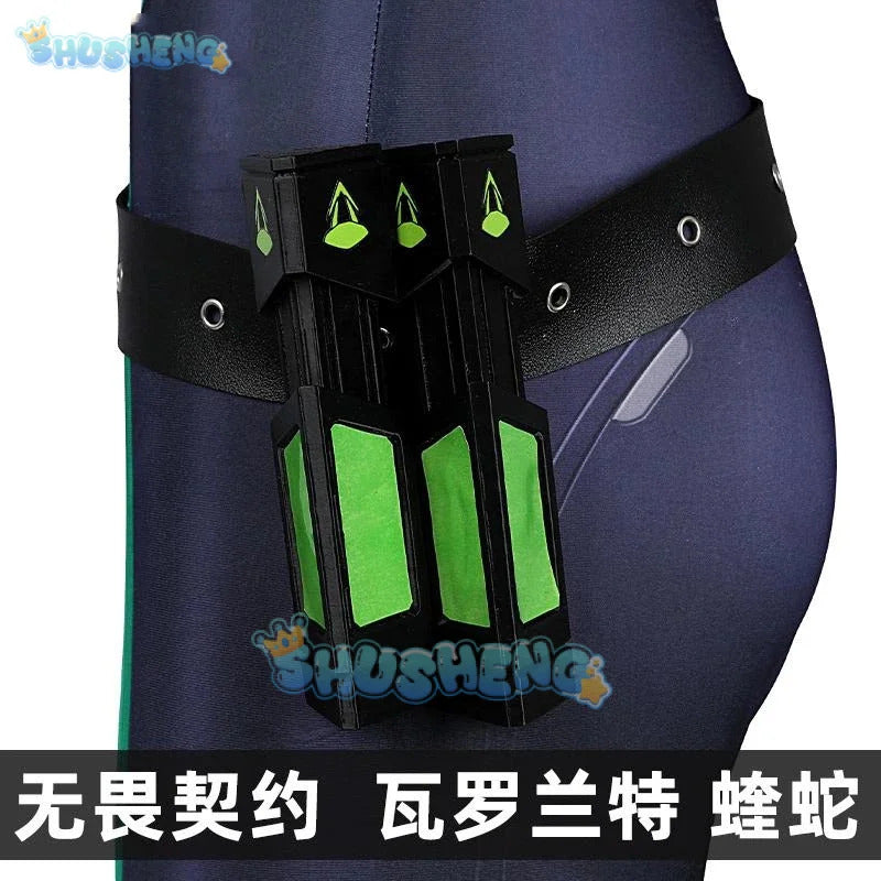 Valorant Viper Cosplay Costume Uniform Halloween Carnival Party Christmas Play Role Clothes Clothing for Women Shusheng