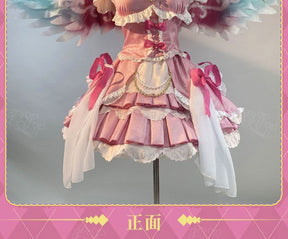 Hoshimiya Ichigo Cosplay Anime Aikatsu!Costume Sweet Lolita with Wings for Hallowmas Christmas Role Play Women