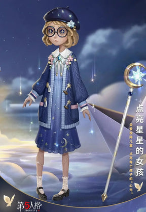 Shusheng-N Identity Ⅴ Helena Adams The Mind's Eye Cosplay Costume Sweater jacket dress props wig accessories set Halloween sweet uniform