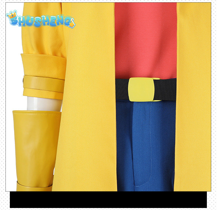 Adult Sexy Female X Police 97 Man Jubilation Lee Jubilee Halloween Carnival Cosplay Costume Yellow Trench Coat