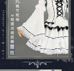 Tsukiyomi Utau Anime Shugo Chara Cosplay Costume Halloween Carnival Sweet Gothic Dress Wig Women Lolita Prop Accessories Uniform