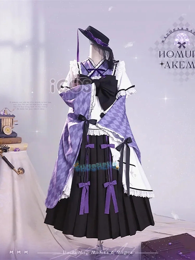 Kaname Madoka Cosplay Costume Anime Puella Magi Madoka Women Role Play Clothing Halloween Suit Shusheng