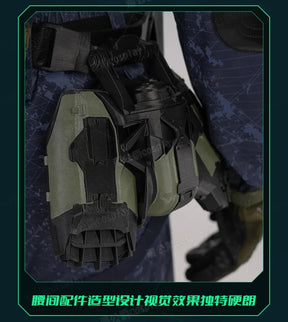 Game Delta Force: Hawk Ops Long Wei Cosplay Costume Halloween high-quality men women combat uniforms prop gloves accessories set