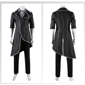Shusheng-R Clair Obscur:Expedition 33 Verso Cosplay Costume Halloween Men's Fantasy Uniform Coat Props Shoes Accessories Set
