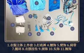 Game Honor of Kings Luna Cosplay Costume New Skin Party Role Play Clothing