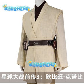 Obi Wan Kenobi Cos Costume From Star Wars Series Halloween Costumes for Man Cos Costume Man Anime Cos