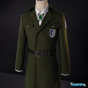 Anime Eldia Cosplay Scout Regiment Costume Survey Corps Green Uniform Scout Legion Outfits for Halloween
