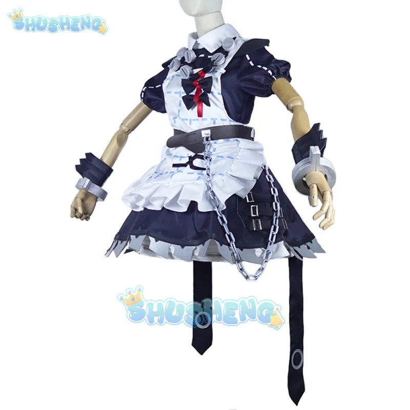 Zenless Zone Zero Corin Wickes Cosplay Costume Uniform Wig Anime Halloween Party Costumes Masquerade Women Game