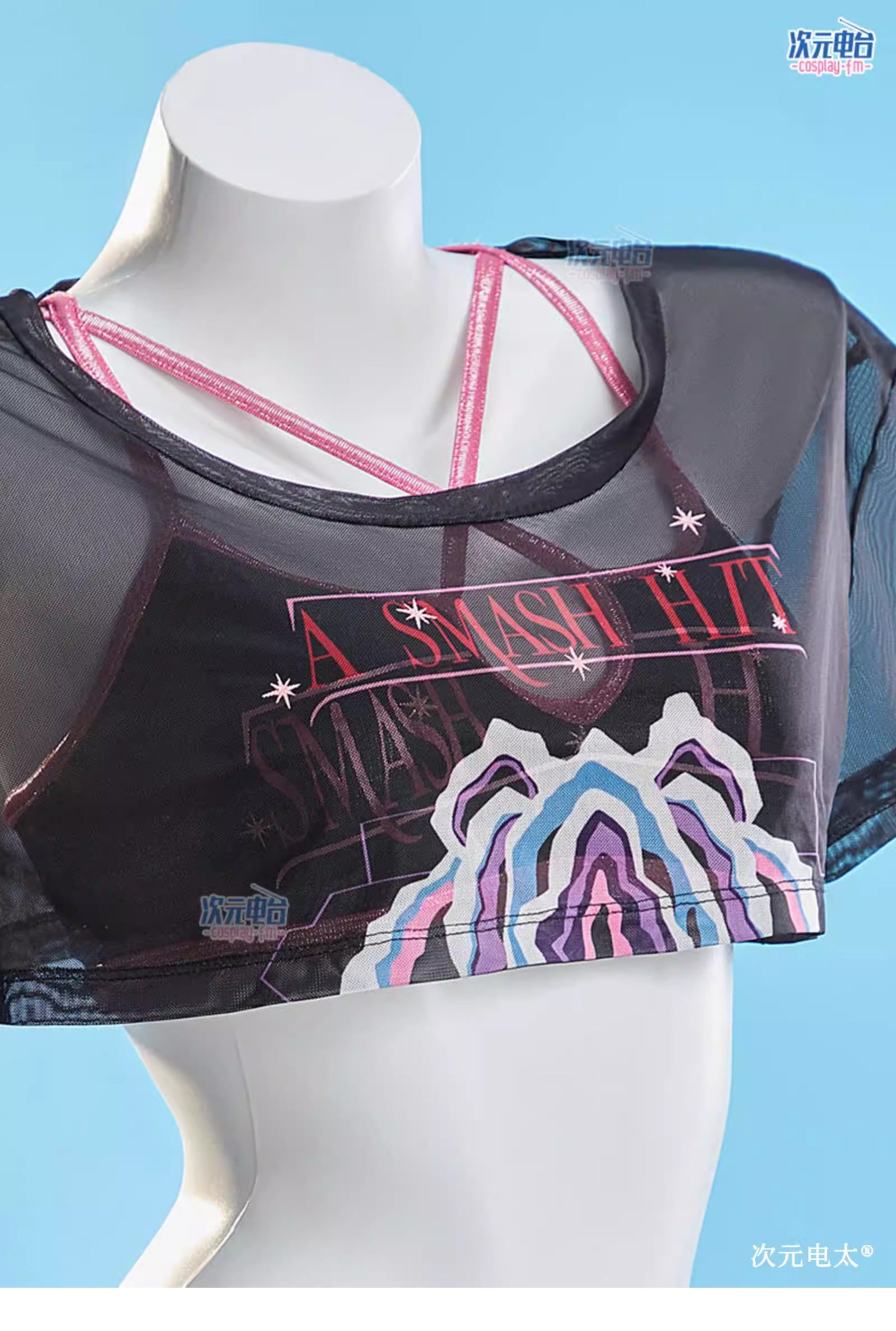 Shusheng-R Anime KPop Demon Hunters Mira Swimsuit Cosplay Costume S-XL