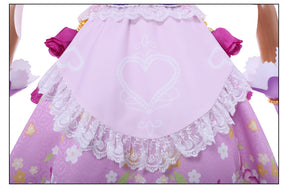 Anime Hoshimiya Ichigo Cosplay Costume Pink Dress Lolita Stage Performance Clothes Role Play Outfit for Women Girls Holiday