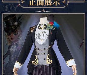 Game Identity V Demi Bourbon Cosplay Costume Barmaid True Proof New Skin Uniforms Costume Suits Black Clothes