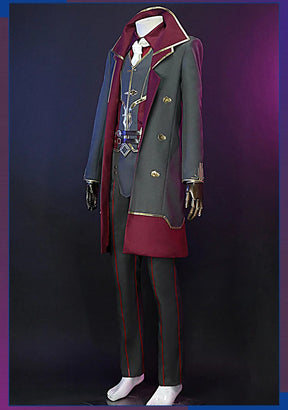 IN STOCK Silco Arcane Cosplay Arcane：League of Legends Silco costume Carnival Party Men Women Uniform Accessories Prop Set