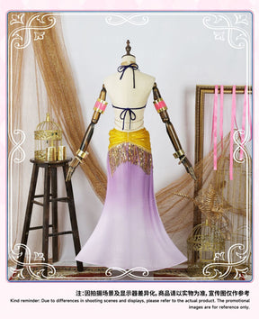 Anime Shugo Chara! Cosplay Tsukiyomi Utau Cosplay Doujin Costume Wig Women Tsukiyomi Utau Cosplay Dancer Sexy Dress