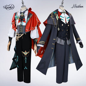 Game Genshin Impact Alhaitham Kaveh Cosplay Costume Fancy Suit Full Set Collaboration Suits For Women Men Halloween Party Props