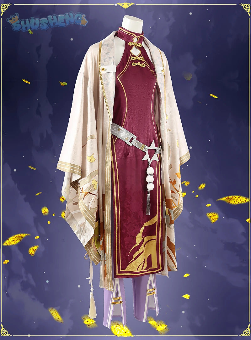 Shusheng Anime Nu: Carnival Kuya YaoHua Banquet Game Suit Handsome Uniform Cosplay Costume Halloween Party Role Play Outfit