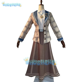 Identity V Alice Derose Reporter Women Cosplay Costume Cos Game Anime Party Uniform Hallowen Play Role Clothes Clothing